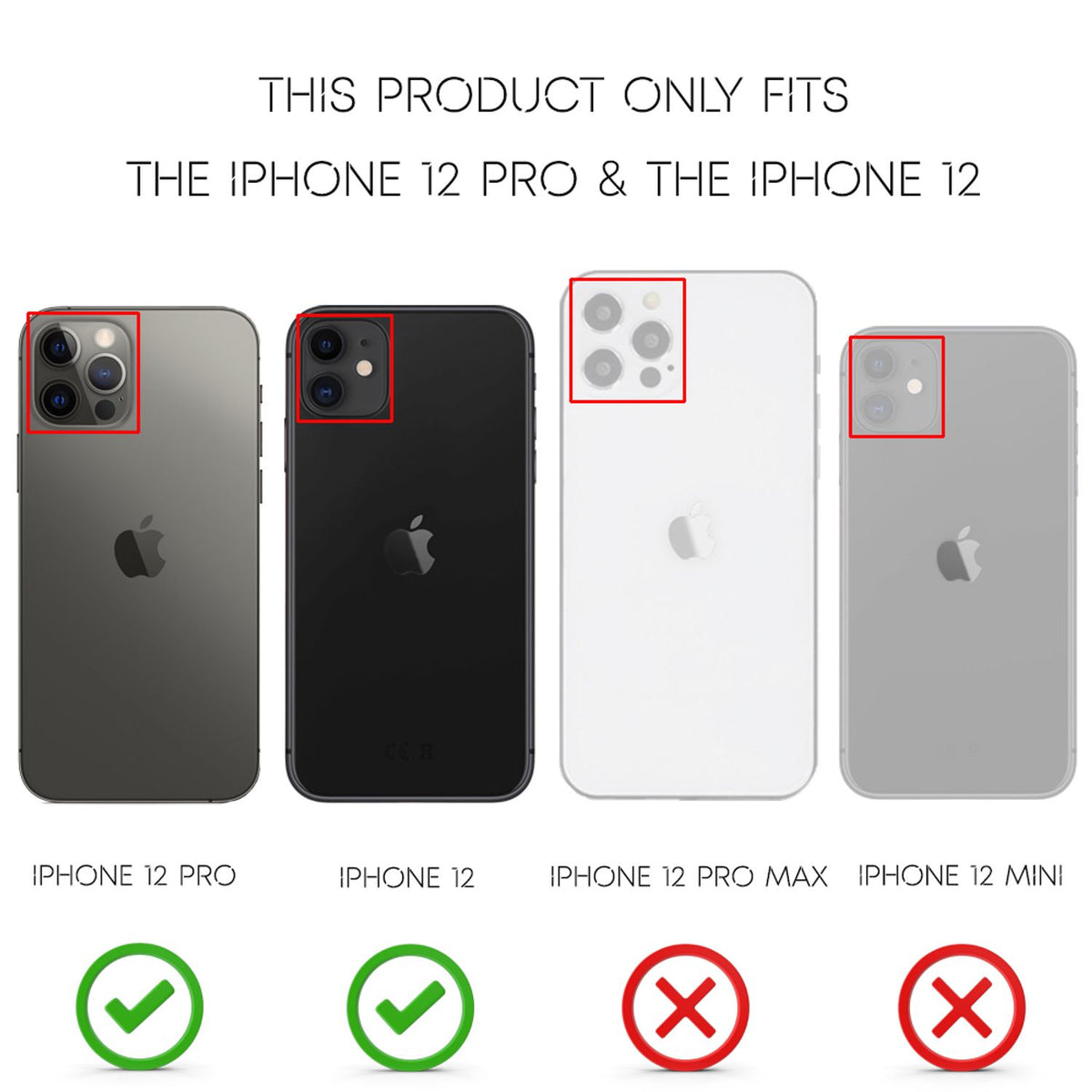NALIA Leder-Optik Silikon Case für iPhone 12 / 12 Pro – Griffig & Matt – BARRON Handyhülle (Anti-Fingerprint, Stoßfest & Robust) – Marke aus Berlin