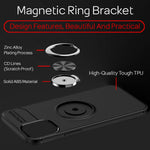 NALIA Ringhülle für iPhone 12 Pro Max – Ring-Ständer 360° & für Magnet-Halter – GRIP360 (Mattiertes Silikon Case) – Marke aus Berlin
