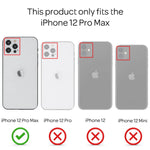 NALIA Ringhülle für iPhone 12 Pro Max – Ring-Ständer 360° & für Magnet-Halter – GRIP360 (Mattiertes Silikon Case) – Marke aus Berlin