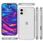 NALIA Transparente Hülle für iPhone 12 Mini – Harte Rückseite & Silikon Rand – IGNITE (Stoßfeste Handyhülle & Verstärkte Ecken) – Marke aus Berlin