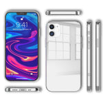 NALIA Spiegelhülle für iPhone 12 / 12 Pro – Echtes Glas (9H Spiegel & Robust) – RAYN (Premium Hardcase & Silikon Bumper) – Marke aus Berlin