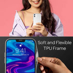 NALIA Spiegelhülle für iPhone 12 / 12 Pro – Echtes Glas (9H Spiegel & Robust) – RAYN (Premium Hardcase & Silikon Bumper) – Marke aus Berlin