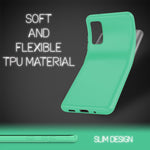NALIA Neon Silikonhülle für Samsung Galaxy S20 FE – Soft-Touch & Signal-Neon – NEONSHOCK (Matte Schutzhülle) – Marke aus Berlin