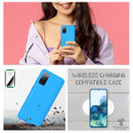 NALIA Neon Silikonhülle für Samsung Galaxy S20 FE – Soft-Touch & Signal-Neon – NEONSHOCK (Matte Schutzhülle) – Marke aus Berlin