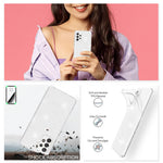 NALIA Glitzerhülle für Samsung Galaxy A52 / A52 5G / A52s 5G – Funkelndes Silikon Case – DAZZLIN (Transparent & Stoßfest) – Marke aus Berlin