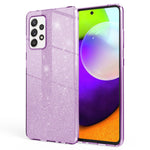 NALIA Glitzerhülle für Samsung Galaxy A52 / A52 5G / A52s 5G – Funkelnder Glitzer-Look & Grip – SHINEPOP (Silikon Case) – Marke aus Berlin