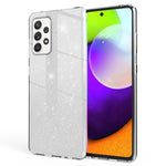 NALIA Glitzerhülle für Samsung Galaxy A52 / A52 5G / A52s 5G – Funkelnder Glitzer-Look & Grip – SHINEPOP (Silikon Case) – Marke aus Berlin