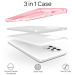 NALIA Glitzerhülle für Samsung Galaxy A52 / A52 5G / A52s 5G – Funkelnder Glitzer-Look & Grip – SHINEPOP (Silikon Case) – Marke aus Berlin