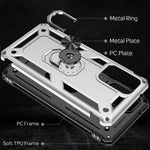 NALIA Panzerhülle für Samsung Galaxy A52 / A52 5G / A52s 5G – Ring-Ständer 360° & Magnet-Halterung Kompatibel – RINGDEFEND (Stoßfestes Outdoor Case) – Marke aus Berlin