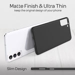 NALIA Ultra Slim Hardcase für Samsung Galaxy S21 Plus – Matt & 0.3mm Dünn – PHANTOM (Dünnes Cover & Kamera-Vollschutz) – Marke aus Berlin