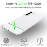NALIA Ultra Slim Hardcase für Samsung Galaxy S21 Plus – Matt & 0.3mm Dünn – PHANTOM (Dünnes Cover & Kamera-Vollschutz) – Marke aus Berlin