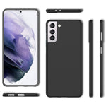 NALIA Ultra Slim Hardcase für Samsung Galaxy S21 Plus – Matt & 0.3mm Dünn – PHANTOM (Dünnes Cover & Kamera-Vollschutz) – Marke aus Berlin