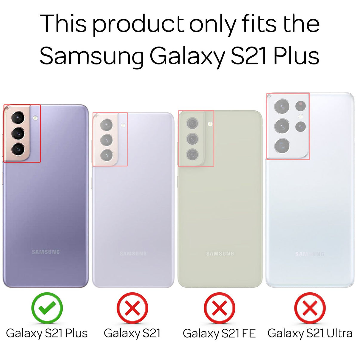 NALIA Ultra Slim Hardcase für Samsung Galaxy S21 Plus – Matt & 0.3mm Dünn – PHANTOM (Dünnes Cover & Kamera-Vollschutz) – Marke aus Berlin