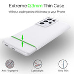NALIA Ultra Slim Hardcase für Samsung Galaxy S21 Ultra – Matt & 0.3mm Dünn – PHANTOM (Dünnes Cover & Kamera-Vollschutz) – Marke aus Berlin