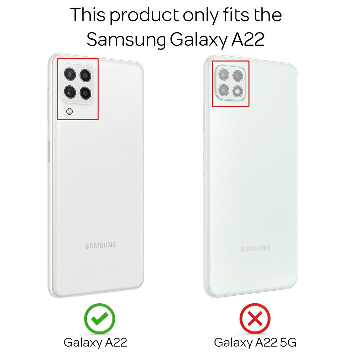 NALIA Glitzerhülle für Samsung Galaxy A22 – Funkelndes Silikon Case – DAZZLIN (Transparent & Stoßfest) – Marke aus Berlin