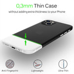 NALIA Ultra Slim Hardcase für iPhone 13 Mini – Matt-Transparent & 0.3mm Dünn – PHANTOM (Dünnes Cover & Kamera-Vollschutz) – Marke aus Berlin