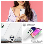 NALIA Ultra Slim Hardcase für iPhone 13 Pro Max – Matt-Transparent & 0.3mm Dünn – PHANTOM (Dünnes Cover & Kamera-Vollschutz) – Marke aus Berlin
