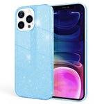 NALIA Glitzerhülle für iPhone 13 Pro Max – Funkelnder Glitzer-Look & Grip – SHINEPOP (Silikon Case) – Marke aus Berlin