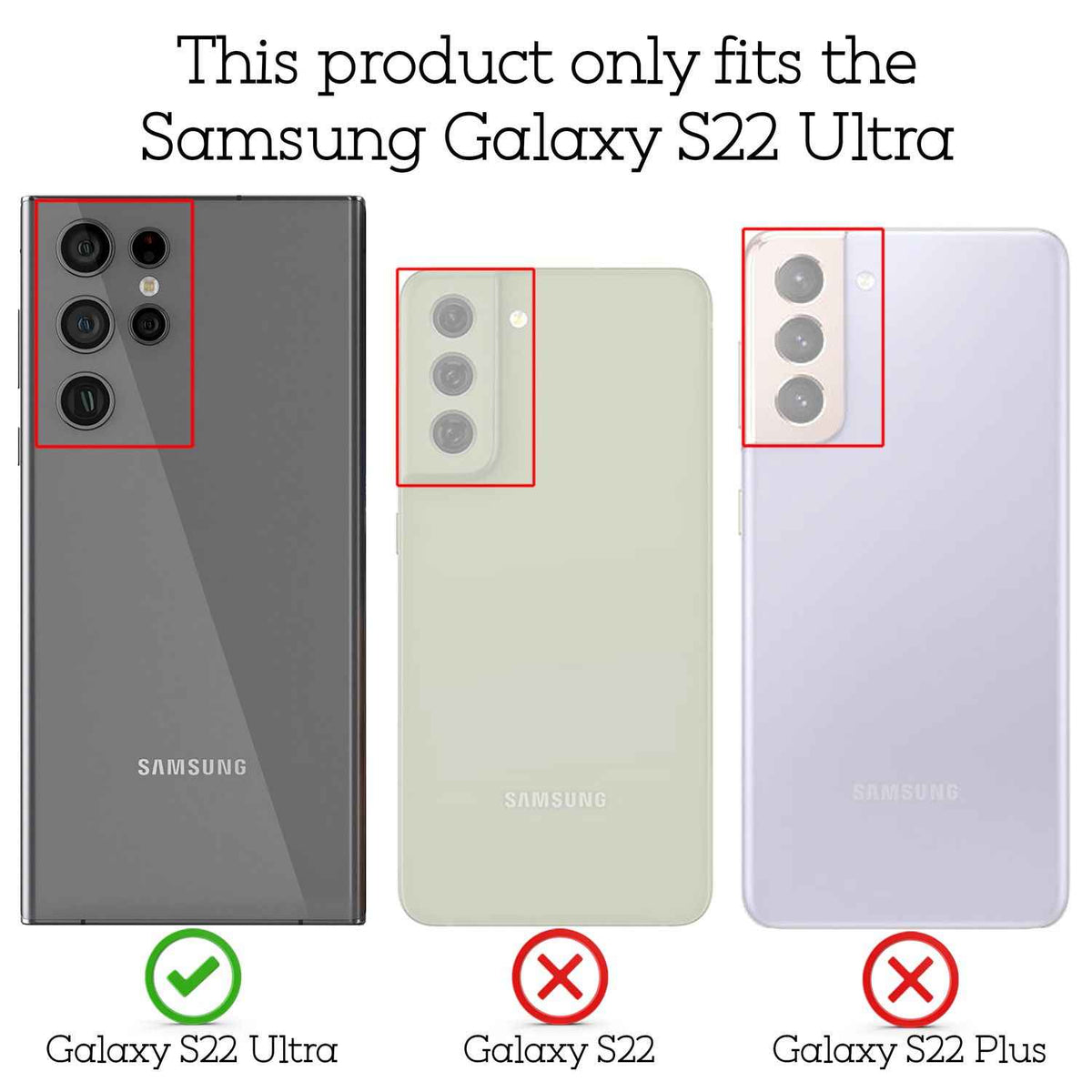 NALIA Glitzerhülle für Samsung Galaxy S22 Ultra – Funkelndes Silikon Case – DAZZLIN (Transparent & Stoßfest) – Marke aus Berlin