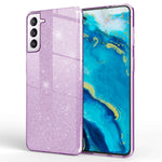 NALIA Glitzerhülle für Samsung Galaxy S22 – Funkelnder Glitzer-Look & Grip – SHINEPOP (Silikon Case) – Marke aus Berlin Namma Markt