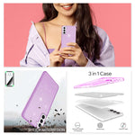 NALIA Glitzerhülle für Samsung Galaxy S22 – Funkelnder Glitzer-Look & Grip – SHINEPOP (Silikon Case) – Marke aus Berlin Namma Markt