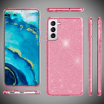 NALIA Glitzerhülle für Samsung Galaxy S22 – Funkelnder Glitzer-Look & Grip – SHINEPOP (Silikon Case) – Marke aus Berlin Namma Markt