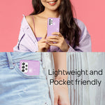 NALIA Glitzerhülle für Samsung Galaxy A33 – Funkelnder Glitzer-Look & Grip – SHINEPOP (Silikon Case) – Marke aus Berlin