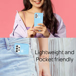 NALIA Glitzerhülle für Samsung Galaxy A33 – Funkelnder Glitzer-Look & Grip – SHINEPOP (Silikon Case) – Marke aus Berlin