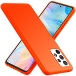 NALIA Neon Silikonhülle für Samsung Galaxy A53 – Soft-Touch & Signal-Neon – NEONSHOCK (Matte Schutzhülle) – Marke aus Berlin