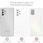 NALIA Neon Silikonhülle für Samsung Galaxy A53 – Soft-Touch & Signal-Neon – NEONSHOCK (Matte Schutzhülle) – Marke aus Berlin