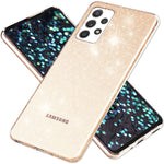 NALIA Glitzerhülle für Samsung Galaxy A53 – Funkelndes Silikon Case – DAZZLIN (Transparent & Stoßfest) – Marke aus Berlin