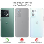 NALIA Silikonhülle für OnePlus 10 Pro – Rutschfest & Matt – VORTEX (Gebürstete Optik & Carbon Design) – Marke aus Berlin