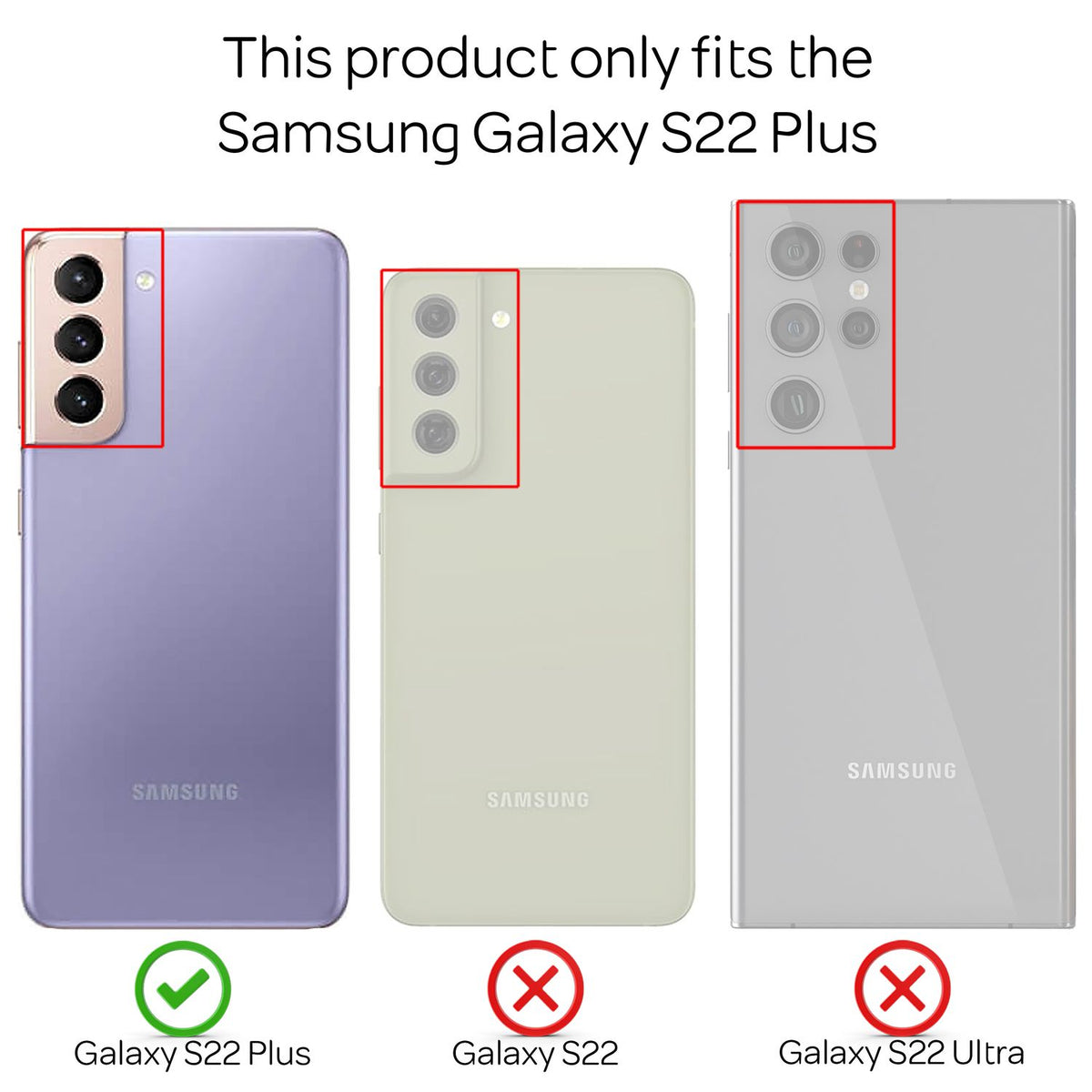 NALIA Spiegelhülle für Samsung Galaxy S22 Plus – Echtes Glas (9H Spiegel & Robust) – RAYN (Premium Hardcase & Silikon Bumper) – Marke aus Berlin