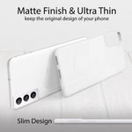 NALIA Ultra Slim Hardcase für Samsung Galaxy S22 Plus – Matt & 0.3mm Dünn – PHANTOM (Dünnes Cover & Kamera-Vollschutz) – Marke aus Berlin