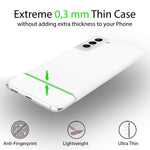 NALIA Ultra Slim Hardcase für Samsung Galaxy S22 Plus – Matt & 0.3mm Dünn – PHANTOM (Dünnes Cover & Kamera-Vollschutz) – Marke aus Berlin