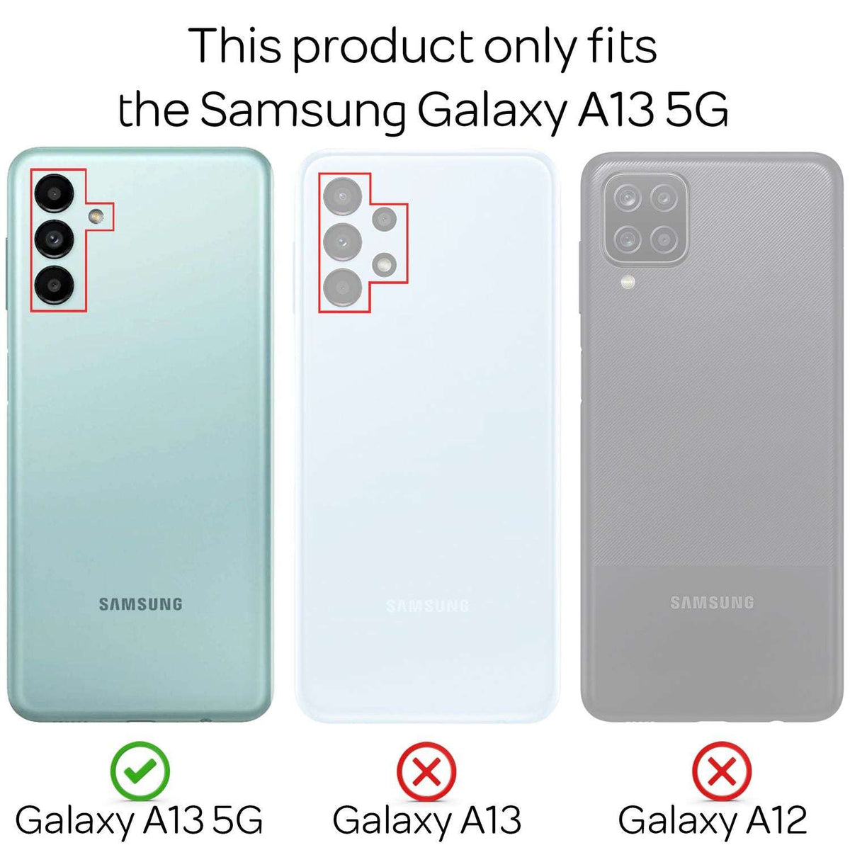 NALIA 360° Hülle für Samsung Galaxy A13 5G – Vorne & Hinten Schutz – 360GUARD (Full-Body Case) – Marke aus Berlin