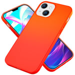 NALIA Neon Silikonhülle für iPhone 14 – Soft-Touch & Signal-Neon – NEONSHOCK (Matte Schutzhülle) – Marke aus Berlin