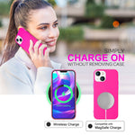 NALIA Neon Silikonhülle für iPhone 14 – Soft-Touch & Signal-Neon – NEONSHOCK (Matte Schutzhülle) – Marke aus Berlin