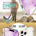 NALIA 360° Hülle für iPhone 14 Pro – Vorne & Hinten Schutz – 360GUARD (Full-Body Case) – Marke aus Berlin