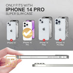 NALIA 360° Hülle für iPhone 14 Pro – Vorne & Hinten Schutz – 360GUARD (Full-Body Case) – Marke aus Berlin