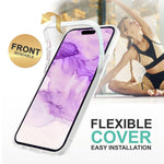 NALIA 360° Hülle für iPhone 14 Pro – Vorne & Hinten Schutz – 360GUARD (Full-Body Case) – Marke aus Berlin