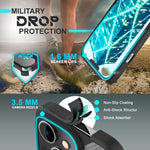 NALIA Mattes Carbon Look Case kompatibel mit iPhone 14 Plus Hülle, Durchsichtige Carbon-Struktur Anti-Fingerprint Robust Anti-Gelb Robust, Harte Rückseite & Verstärkter Silikon-Rand