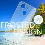 NALIA Ultra Slim Hardcase für iPhone 14 Plus – Matt-Transparent & 0.3mm Dünn – PHANTOM (Dünnes Cover & Kamera-Vollschutz) – Marke aus Berlin