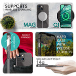 NALIA Ultra Slim Hardcase für iPhone 14 Plus – Matt-Transparent & 0.3mm Dünn – PHANTOM (Dünnes Cover & Kamera-Vollschutz) – Marke aus Berlin