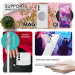 NALIA Glitzerhülle für Samsung Galaxy S23 Plus – Funkelndes Silikon Case – DAZZLIN (Transparent & Stoßfest) – Marke aus Berlin