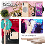 NALIA Glitzerhülle für Samsung Galaxy S23 Plus – Funkelndes Silikon Case – DAZZLIN (Transparent & Stoßfest) – Marke aus Berlin