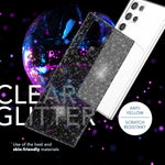NALIA Glitzerhülle für Samsung Galaxy S23 Ultra – Funkelndes Silikon Case – DAZZLIN (Transparent & Stoßfest) – Marke aus Berlin
