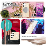 NALIA Glitzerhülle für Samsung Galaxy S23 Ultra – Funkelndes Silikon Case – DAZZLIN (Transparent & Stoßfest) – Marke aus Berlin