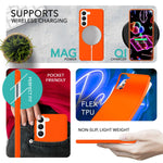 NALIA Neon Silikonhülle für Samsung Galaxy S23 Plus – Soft-Touch & Signal-Neon – NEONSHOCK (Matte Schutzhülle) – Marke aus Berlin
