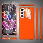 NALIA Neon Silikonhülle für Samsung Galaxy S23 Plus – Soft-Touch & Signal-Neon – NEONSHOCK (Matte Schutzhülle) – Marke aus Berlin